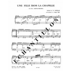 UNE FILLE DANS LA CHAPELLE
