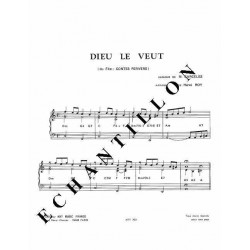 DIEU LE VEUT