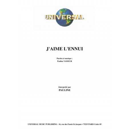 J'AIME L'ENNUI