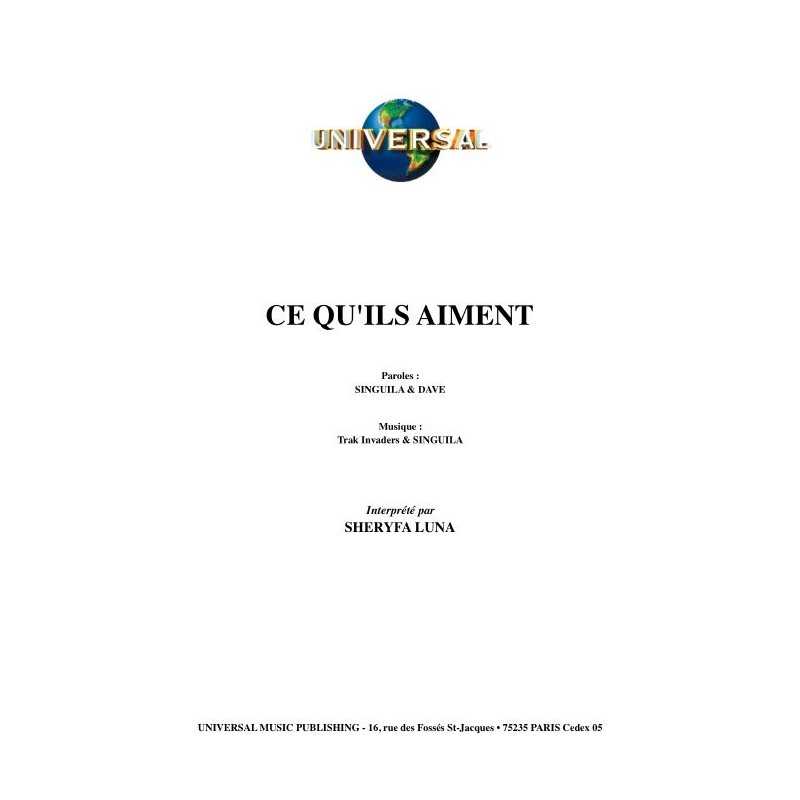 CE QU'ILS AIMENT