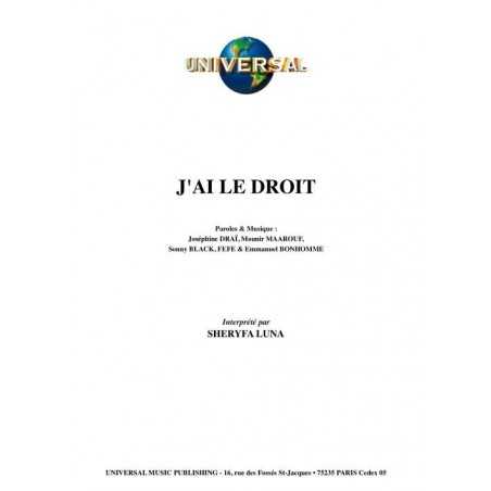 J'AI LE DROIT