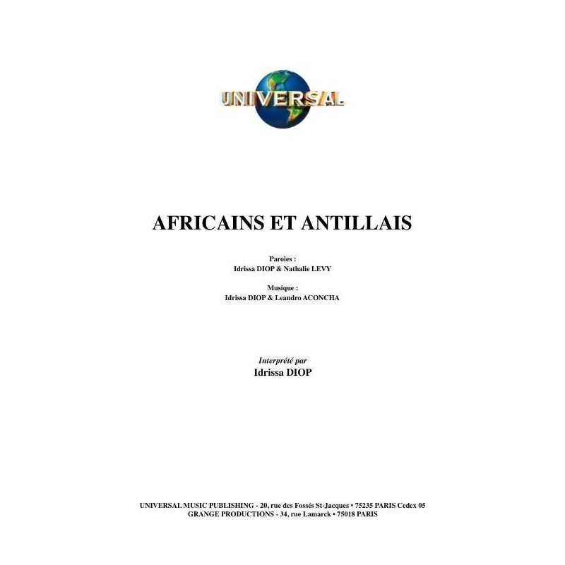 AFRICAINS ET ANTILLAIS