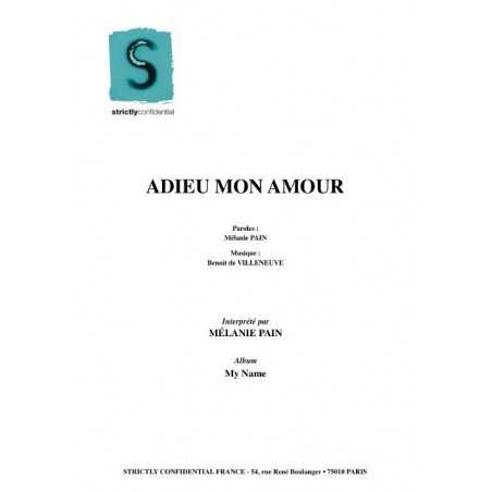 ADIEU MON AMOUR