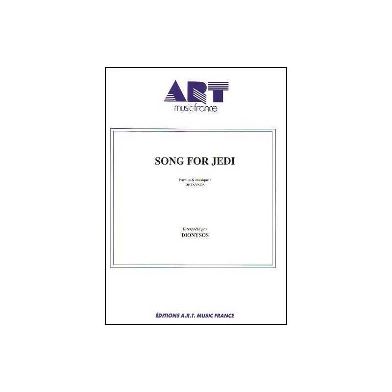 SONG FOR JEDI sheet music Dionysos