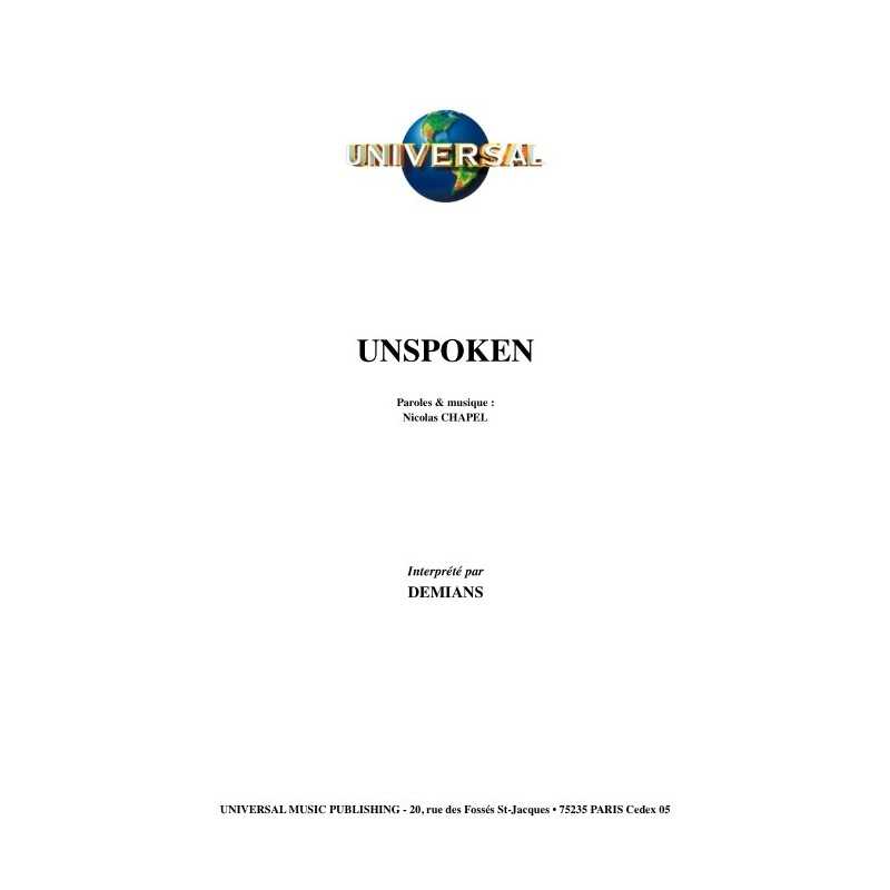 UNSPOKEN