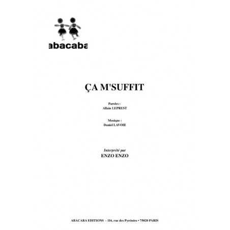ÇA M'SUFFIT