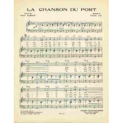 LA CHANSON DU PORT