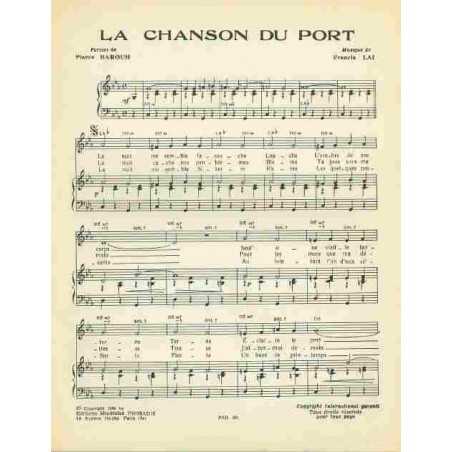 LA CHANSON DU PORT