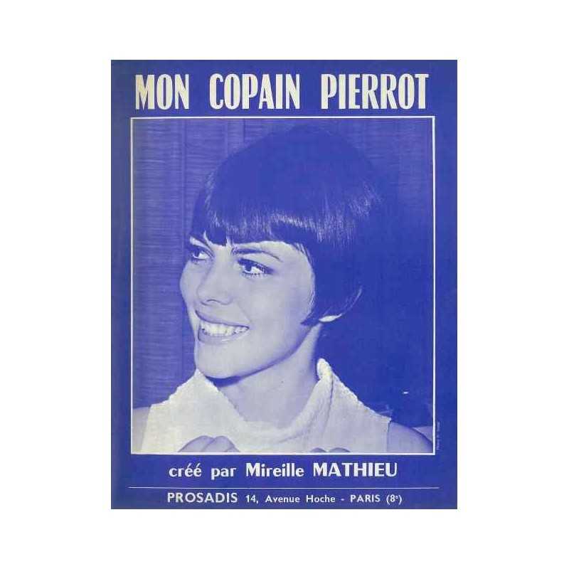 Partition MON COPAIN PIERROT Mireille Mathieu