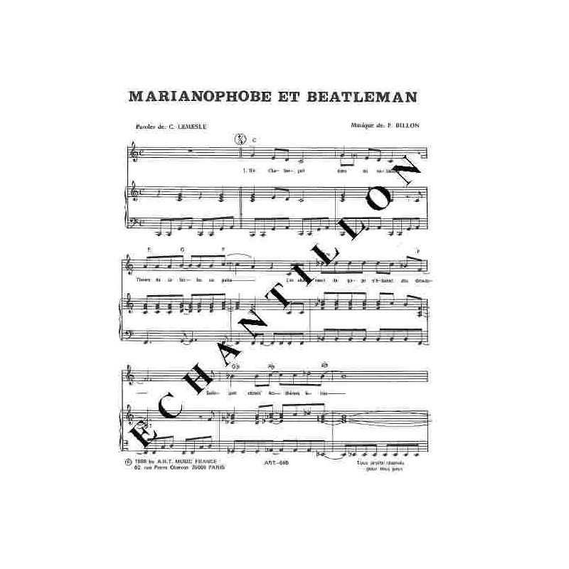 MARIANOPHOBE ET BEATLEMAN