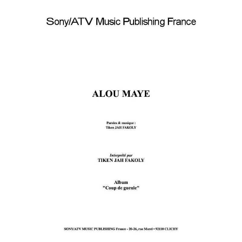 ALOU MAYE