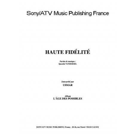 HAUTE FIDÉLITÉ