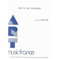 TOI TU ME MANQUES
