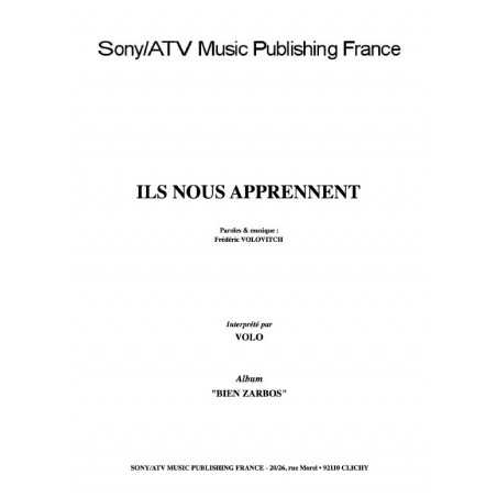 ILS NOUS APPRENNENT
