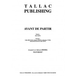 AVANT DE PARTIR