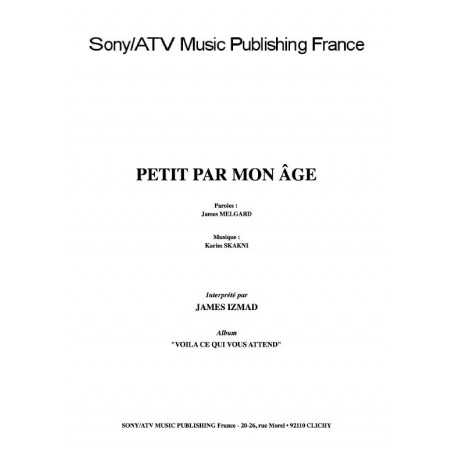 PETIT PAR MON ÂGE