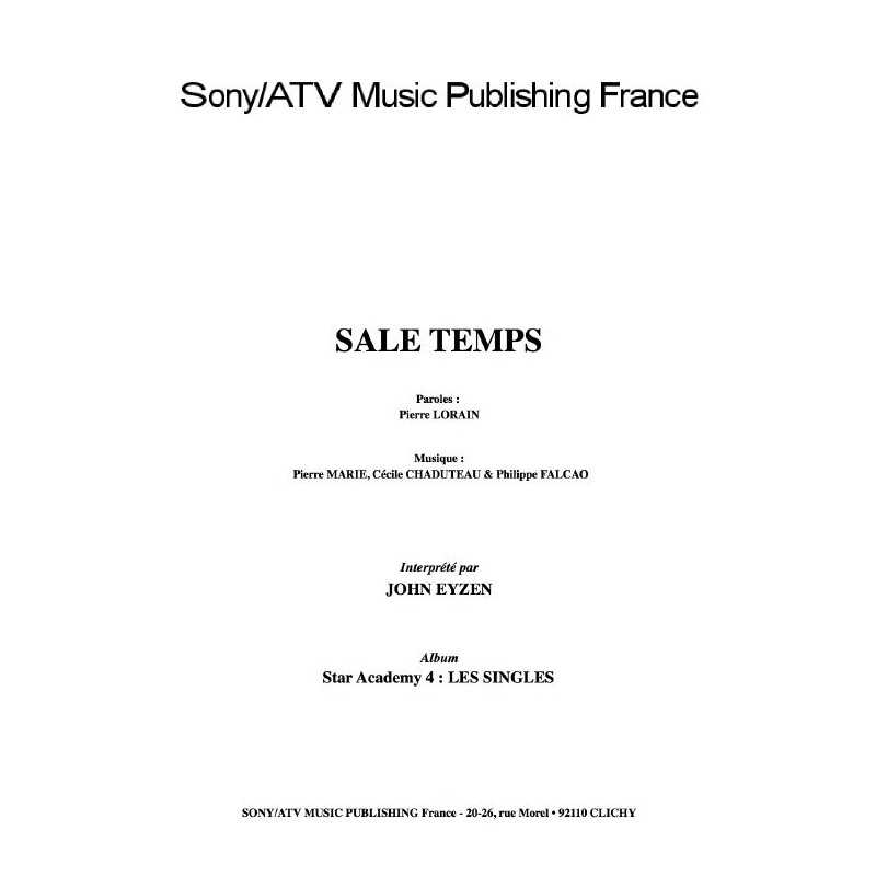 SALE TEMPS