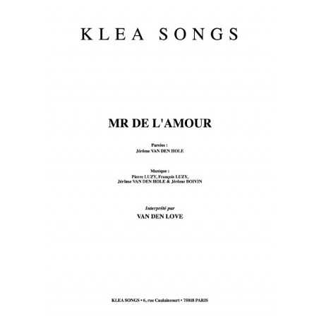 MR DE L'AMOUR