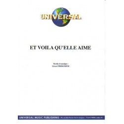 ET VOILA QU'ELLE AIME