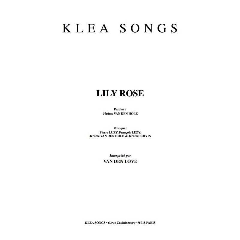 LILY ROSE