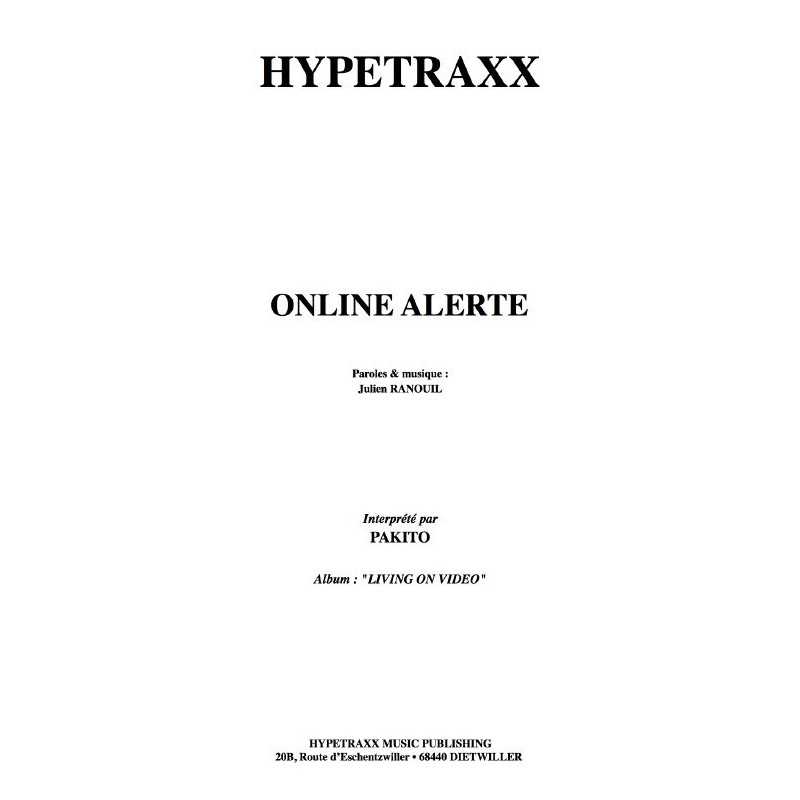 ONLINE ALERTE