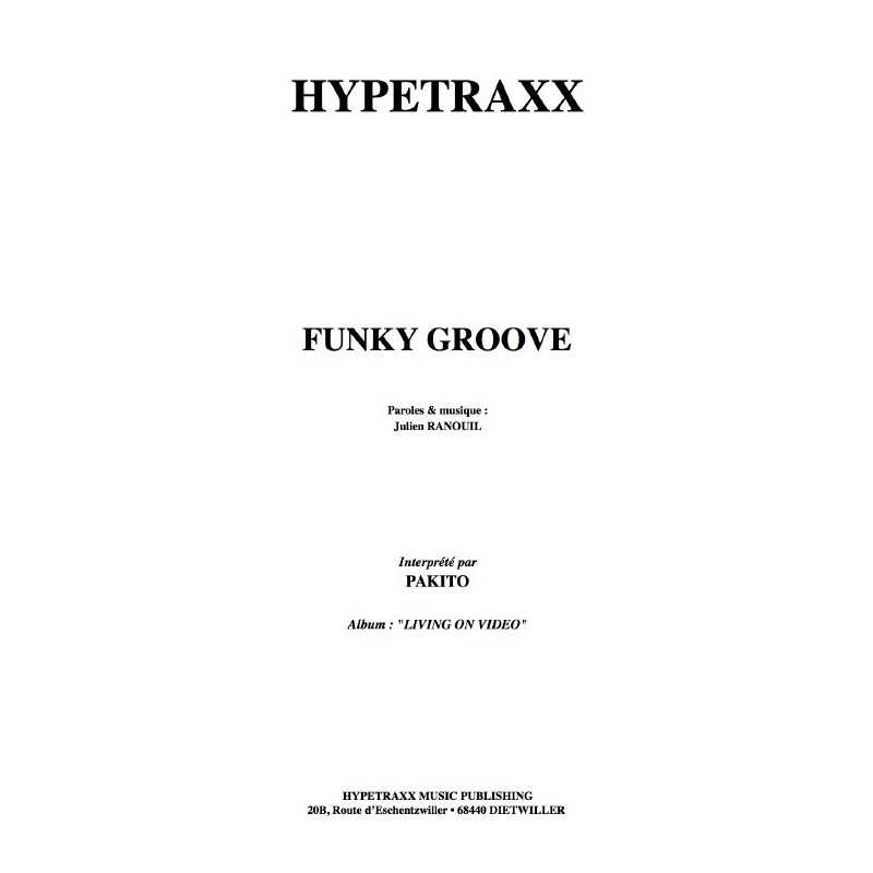 FUNKY GROOVE