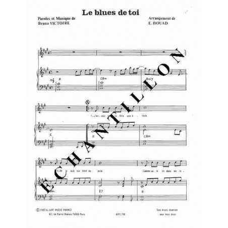 LE BLUES DE TOI