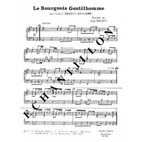 LE BOURGEOIS GENTILHOMME