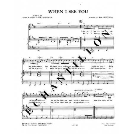 WHEN I SEE YOU