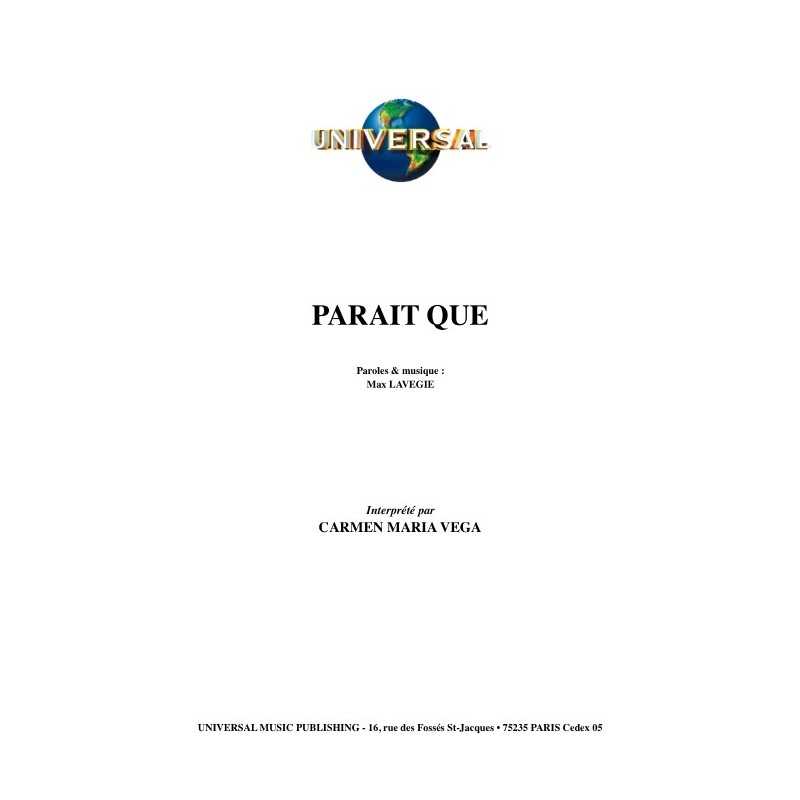 PARAIT QUE
