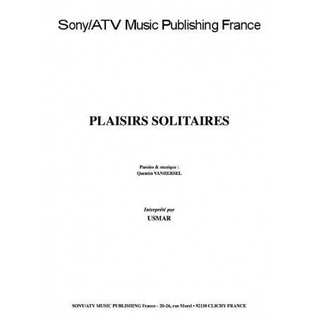 PLAISIRS SOLITAIRES