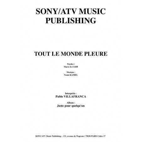 TOUT LE MONDE PLEURE