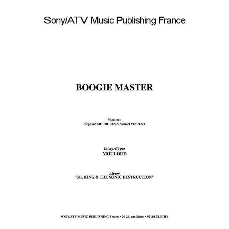 BOOGIE MASTER