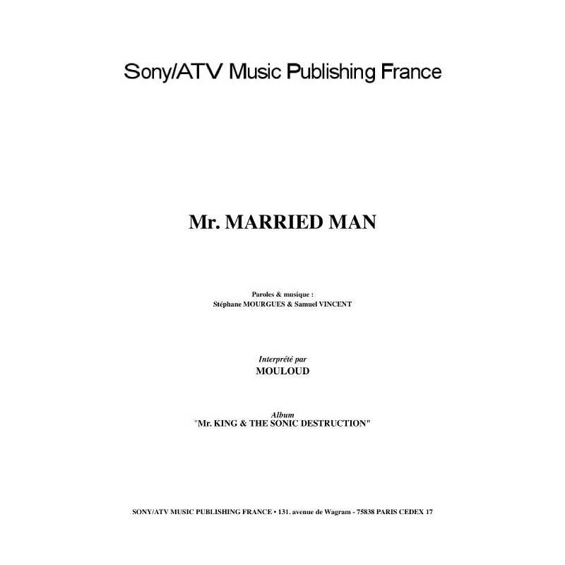 Mr. MARRIED MAN