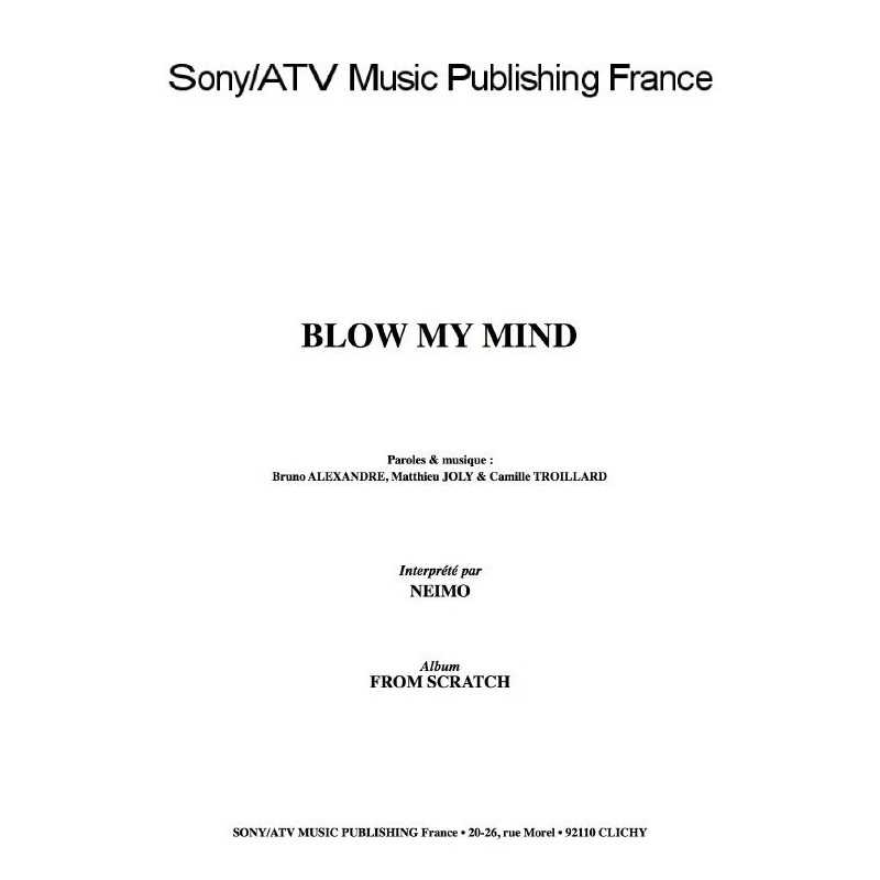 BLOW MY MIND