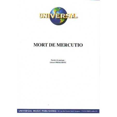 MORT DE MERCUTIO