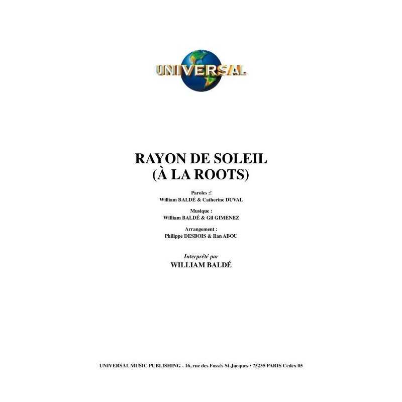 RAYON DE SOLEIL (À LA ROOTS)