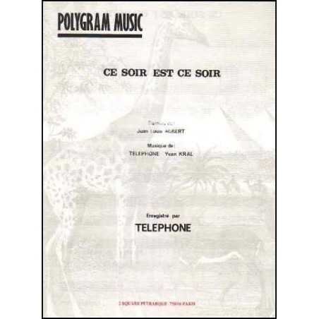 CE SOIR EST CE SOIR