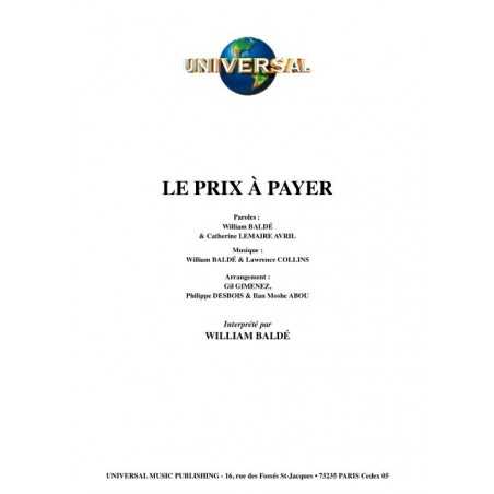 LA PRIX À PAYER