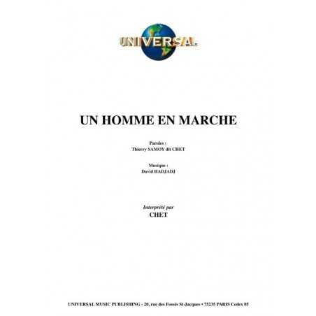UN HOMME EN MARCHE