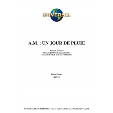 A.M.  UN JOUR DE PLUIE