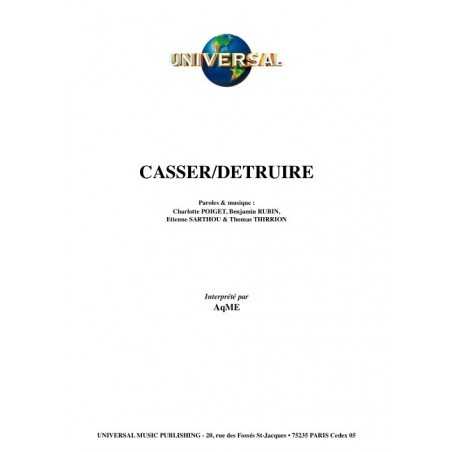 CASSER/DETRUIRE