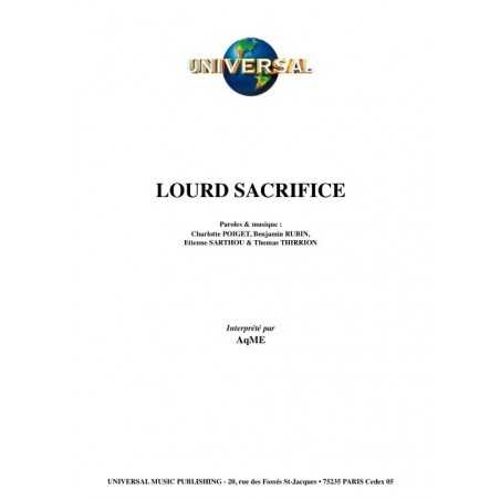 LOURD SACRIFICE