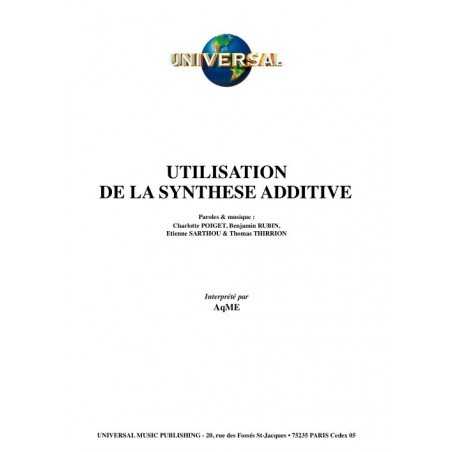 UTILISATION DE LA SYNTHÈSE ADDITIVE