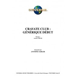 CRAVATE CLUB  GÉNÉRIQUE DÉBUT