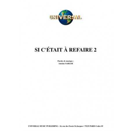 SI C'ÉTAIT À REFAIRE 2