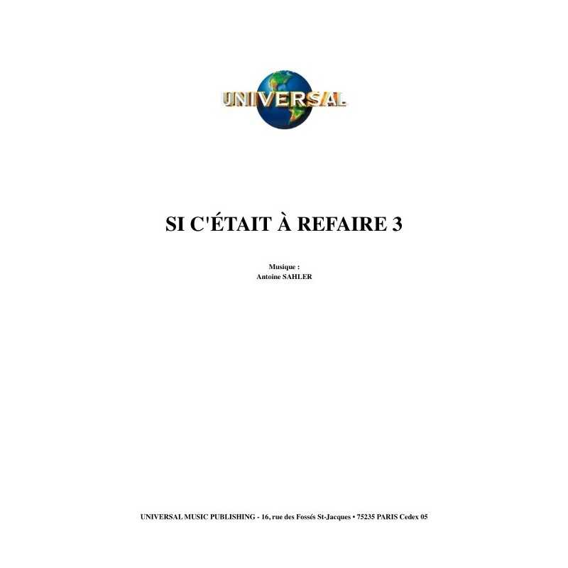 SI C'ÉTAIT À REFAIRE 3
