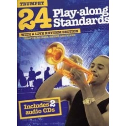 24 PLAY ALONG STANDARDS TRUMPET (+CD)