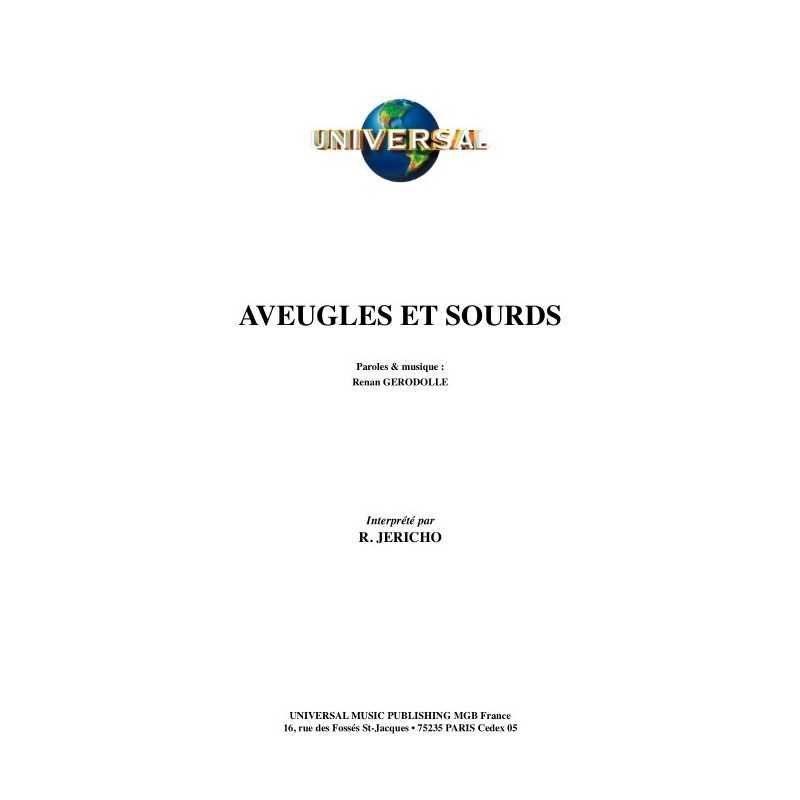 AVEUGLES ET SOURDS