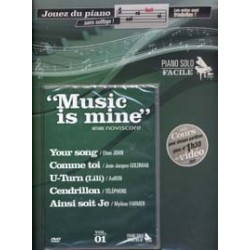MUSIC IS MINE METHODE DE PIANO FACILE